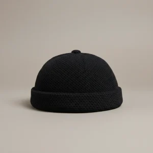 Bonnet docker coton style marin décontracté