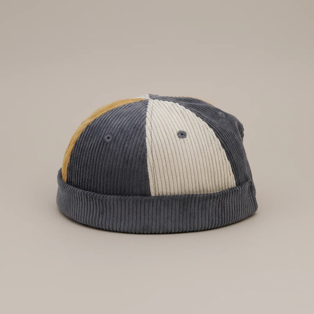 Bonnet docker coton style rétro