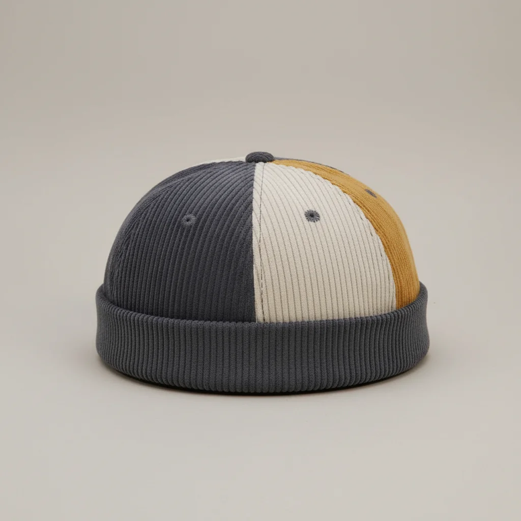 Bonnet docker coton style rétro – Image 5