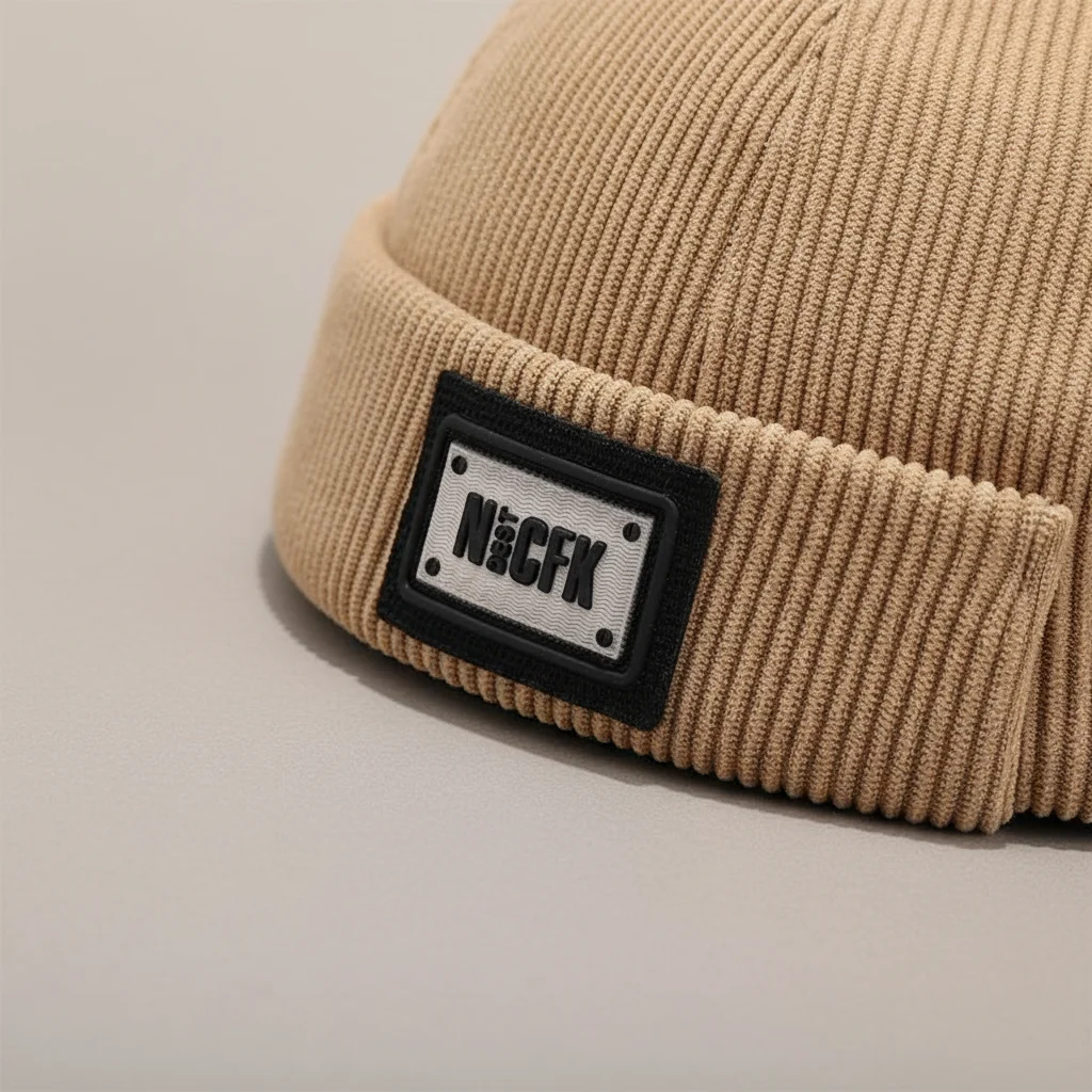 bonnet docker hiver velours côtelé confort – Image 12