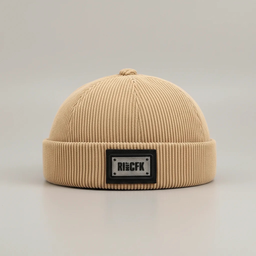 bonnet docker hiver velours côtelé confort – Image 7